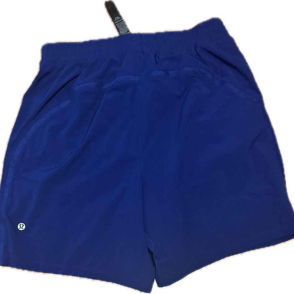 lululemon athletica Men's Deep Blue Athletic Shorts